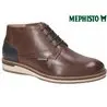 Mephisto Frederico Marron/Marine cuir bottillon