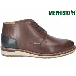 Mephisto Frederico Marron/Marine cuir bottillon