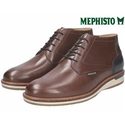 Mephisto Frederico Marron/Marine cuir bottillon