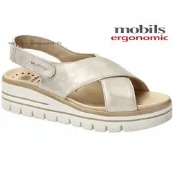 Mobils by Mephisto Cordelia Platine métallisé sandale