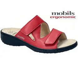 Mobils by Mephisto Geva Rouge cuir mule