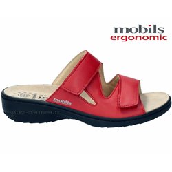 Mobils by Mephisto Geva Rouge cuir mule