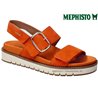 Mephisto Belona Orange nubuck sandale