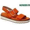 Mephisto Belona Orange nubuck sandale