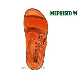 Mephisto Belona Orange nubuck sandale