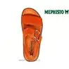 Mephisto Belona Orange nubuck sandale