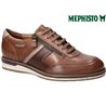 Mephisto Fabian Marron clair cuir lacets_richelieu