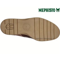 Mephisto Fabian Marron clair cuir lacets_richelieu