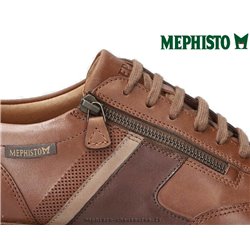 Mephisto Fabian Marron clair cuir lacets_richelieu
