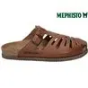Mephisto Nikos Marron cuir sabot