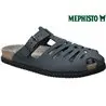 Mephisto Nikos Bleu nubuck sabot