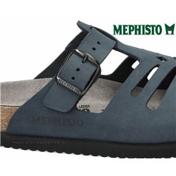 Mephisto Nikos Bleu nubuck sabot