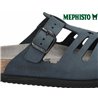 Mephisto Nikos Bleu nubuck sabot