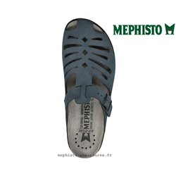 Mephisto Nikos Bleu nubuck sabot