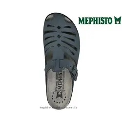 Mephisto Nikos Bleu nubuck sabot