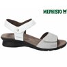 Mephisto Pattie Blanc/Argent sandale