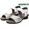 Mephisto Pattie Blanc/Argent sandale