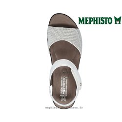 Mephisto Pattie Blanc/Argent sandale
