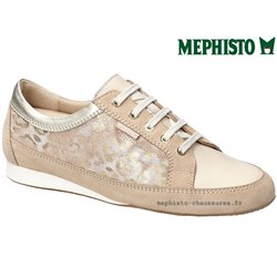 Mephisto BRETTA Taupe lacets_derbies