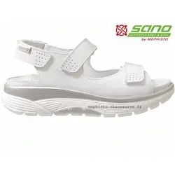 Sano Norine Blanc cuir sandale