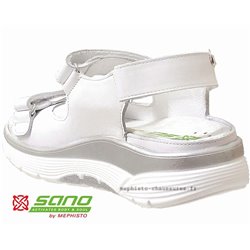 Sano Norine Blanc cuir sandale